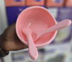 Silicon Bowl with Spoon