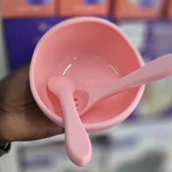 Silicon Bowl with Spoon