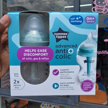 Tommee Tippee Natural Start Feeding Bottles 2 Pack 260ml -0M+