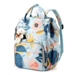 Flowered Back Pack (no doll)