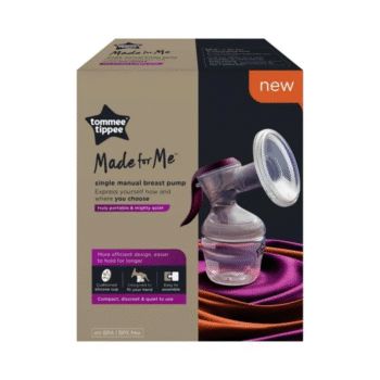 Tommee Tippee Manual Breast Pump Clear for Moms