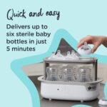 Tommee Tippee Super Steam Advanced Electric Steriliser White Age- Newborn & Above