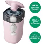 Tommee Tippee Twist & Click Diaper Disposal Bin Pink Age- Newborn & ABove