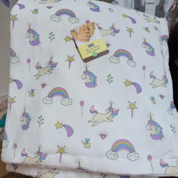 Unicorn Themed Baby Shawl