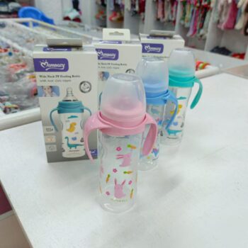 Momeasy wide Neck PP Feeding Bottles-240ml / 3m+