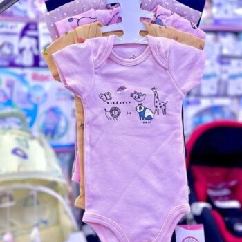 5 in 1 Onesies Short sleeved-Girl