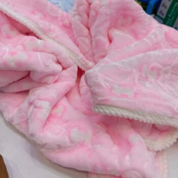 New Design Baby Blanket- Pink