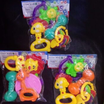 Set of Baby Rattles and Shakers