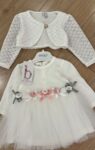 Baby girl's 2-Piece Dress and Bolero Set 6m - 18m