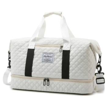 Fashion Waterproof Duffle Bag With Shoe Compartment