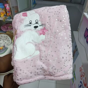 Baby Shawl 
Pink Star