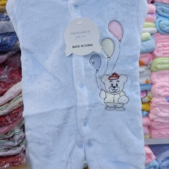 midwarm/light fleece romper
blue theme