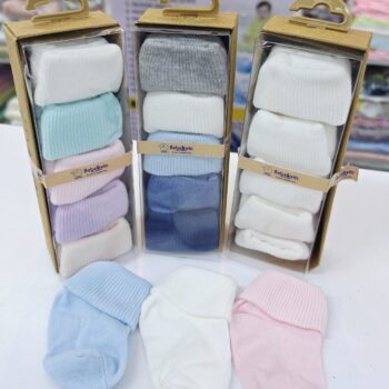 5 in 1 Baby warm cotton socks
