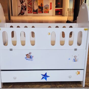 2 x 4 Feet Mdf Baby cot