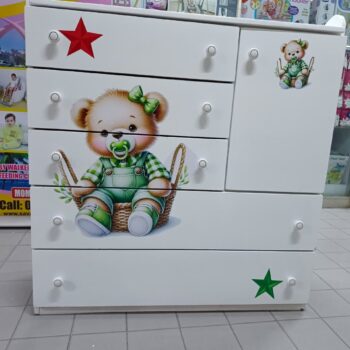 4 x 4 Ft MDF Chest of Drawers