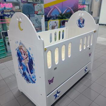 2 x 4 Feet Mdf Baby cot