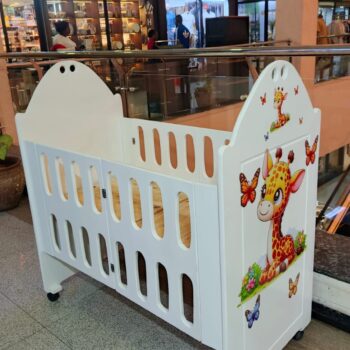 2 x 4 Ft MDF Foldable Baby Bed