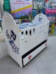 2 x 4 Ft MDF Baby Cot with 3 inch mattress and cot bumper