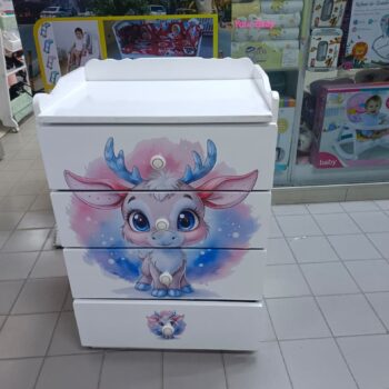 2 x 3 Feet MDF Chest of Drawers