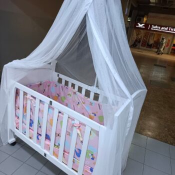 2by4ft Foldable Wooden Bed Full Set