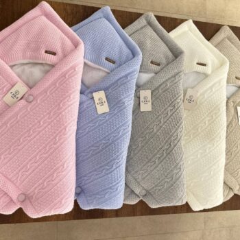 Elegant Knitted swaddle